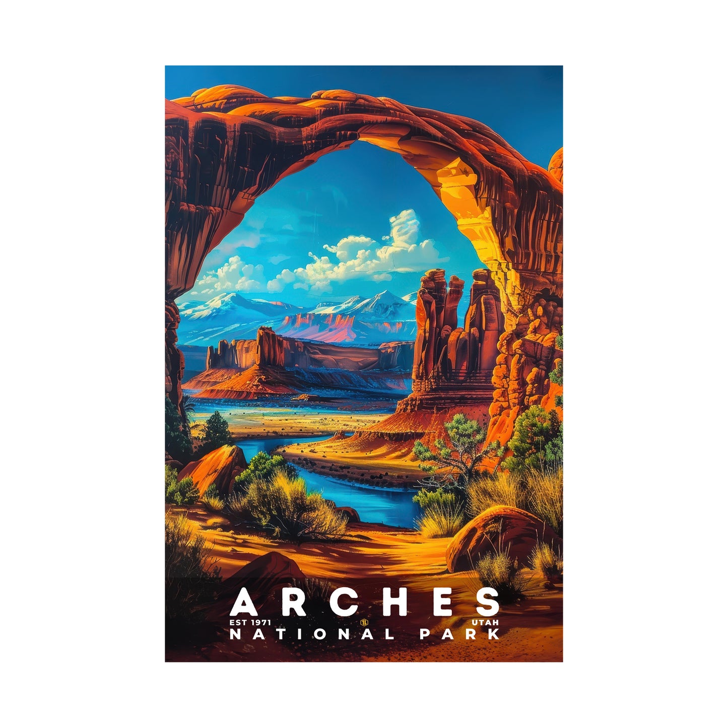 Arches National Park Poster | S16