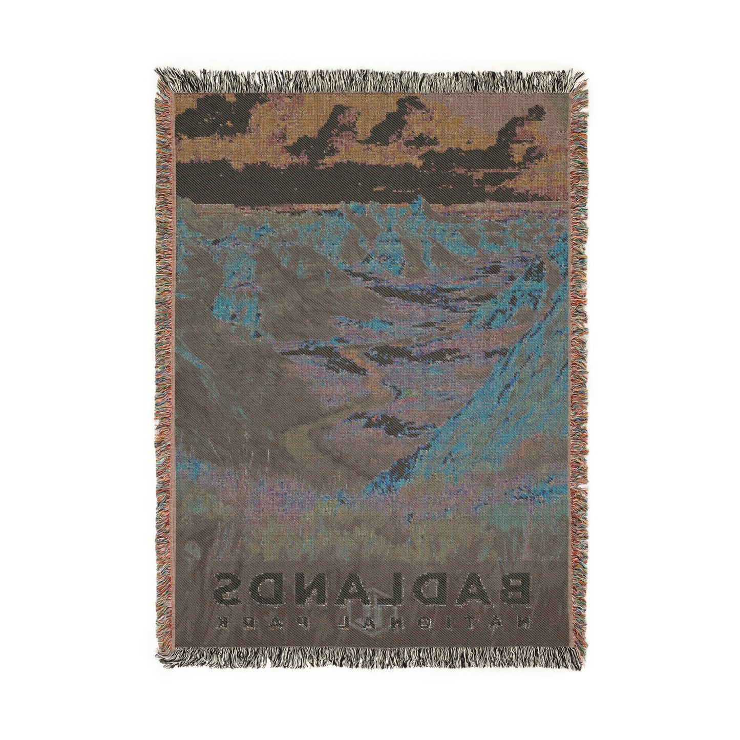 Badlands National Park Woven Blanket | S14