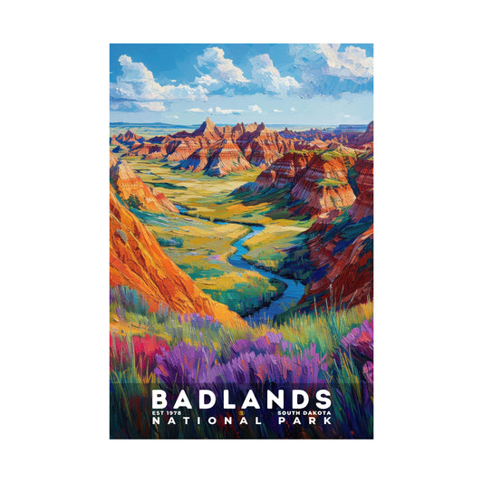 Badlands National Park Poster | S14