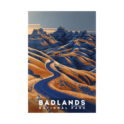 Badlands National Park Poster | S19