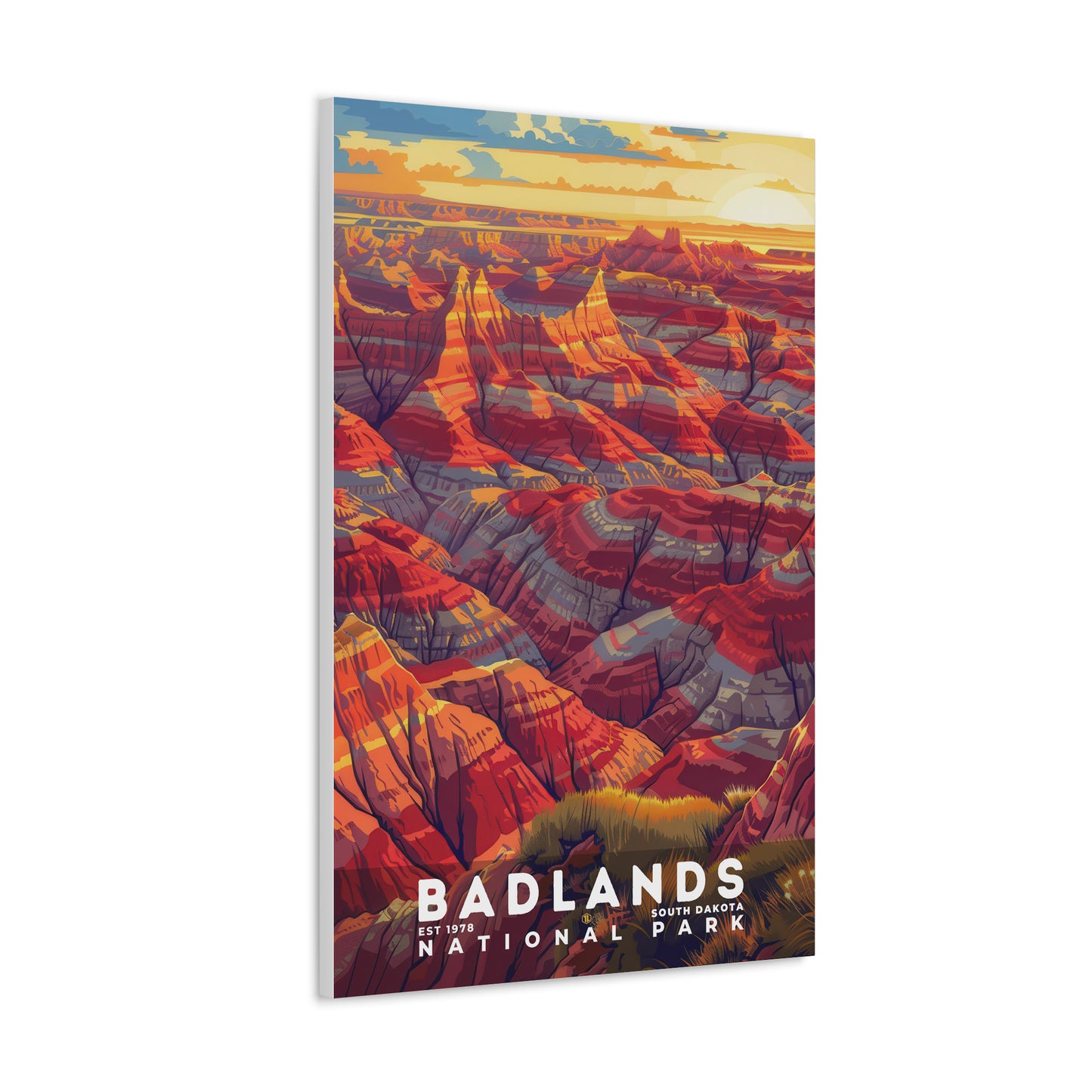 Badlands National Park Poster | S11