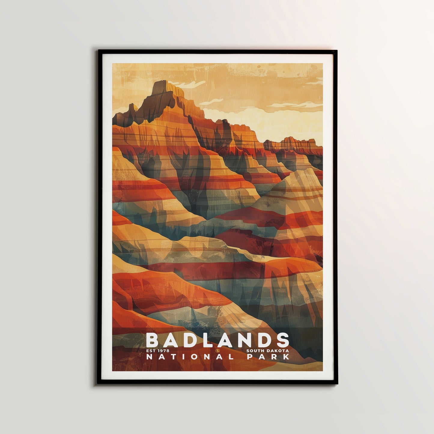 Badlands National Park Poster | S20