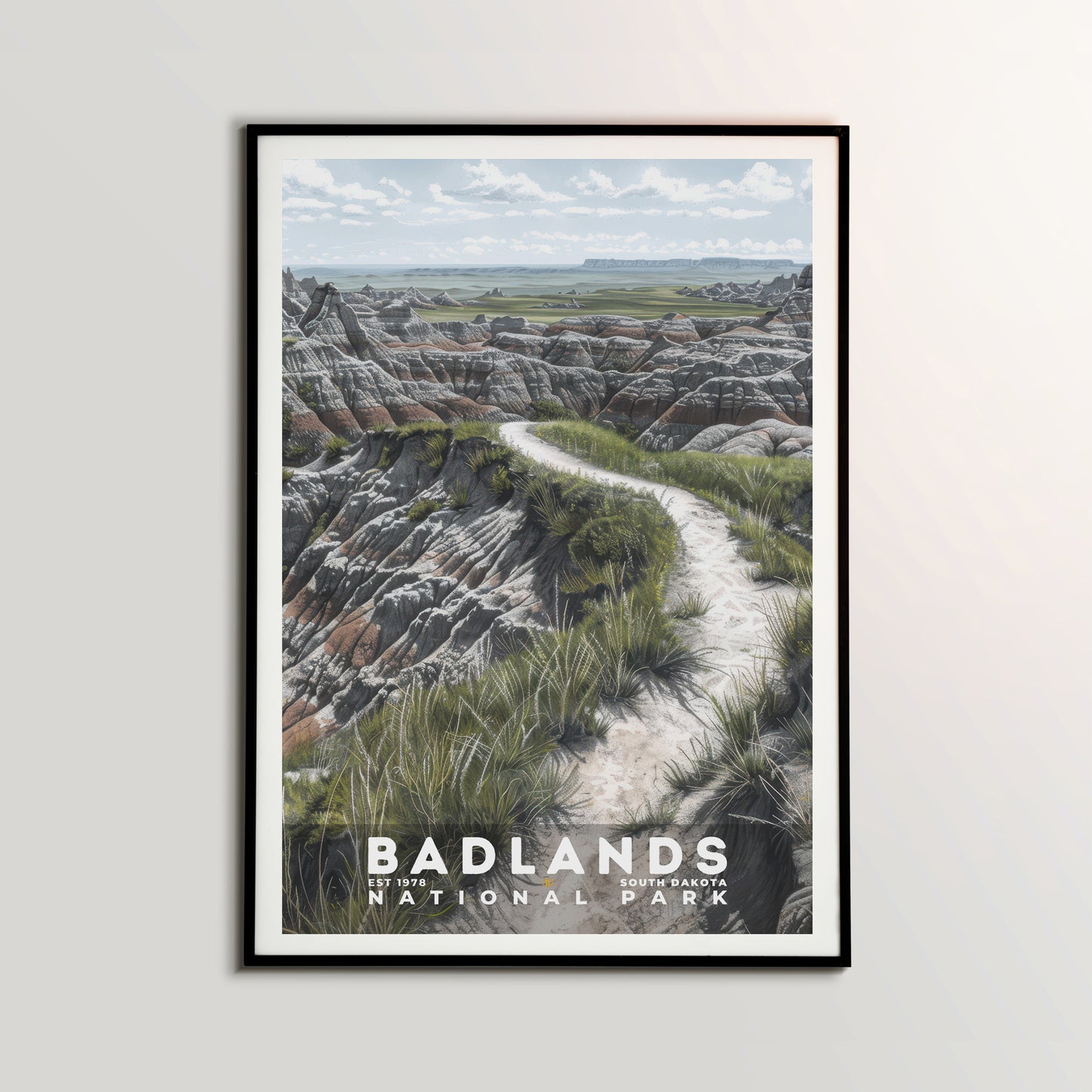 Badlands National Park Poster | S17