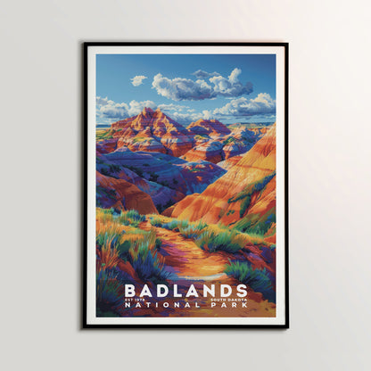 Badlands National Park Poster | S18