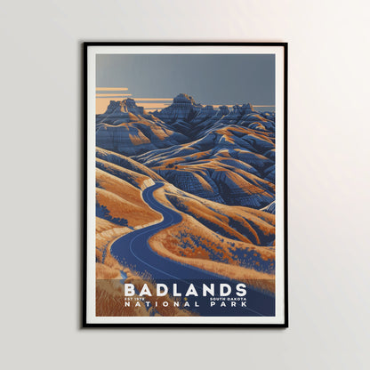 Badlands National Park Poster | S19