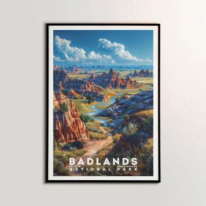 Badlands National Park Poster | S16