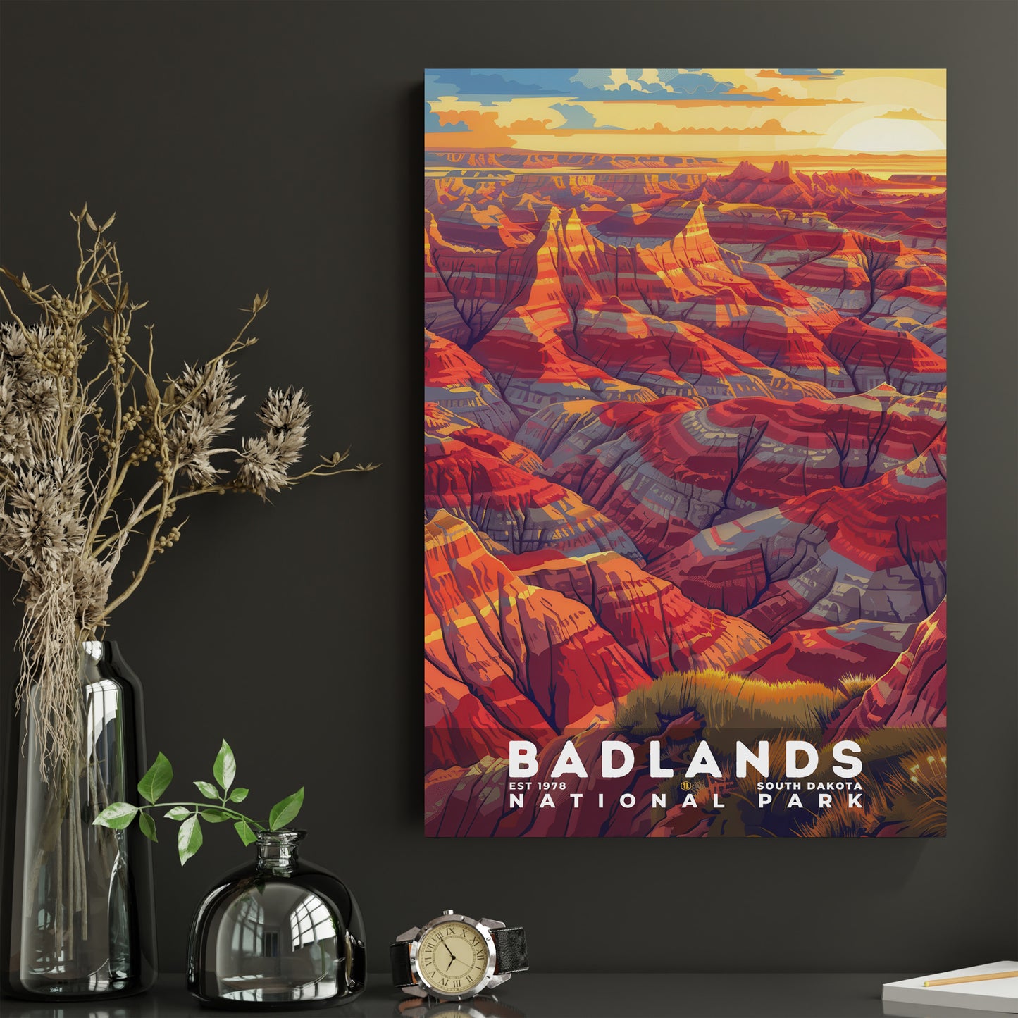 Badlands National Park Poster | S11