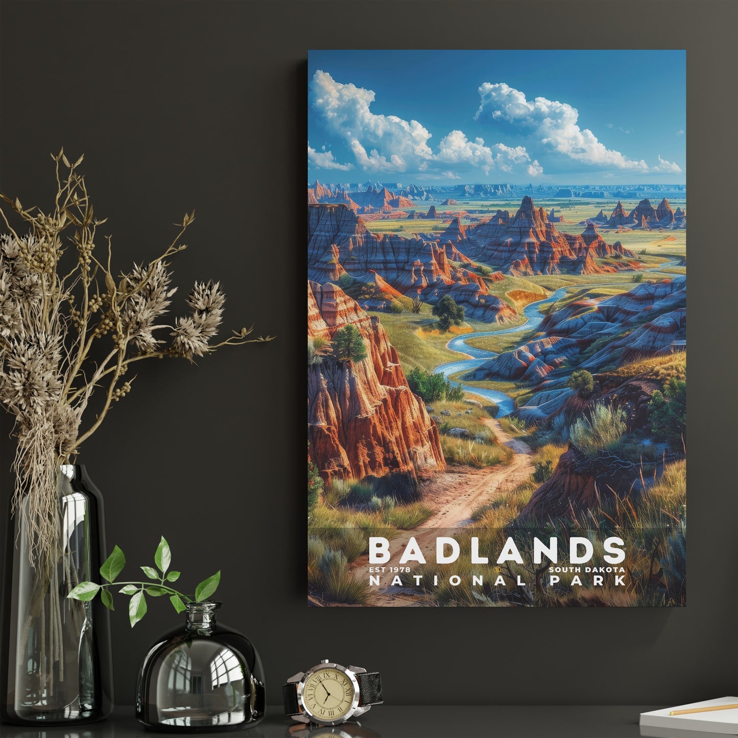 Badlands National Park Poster | S16