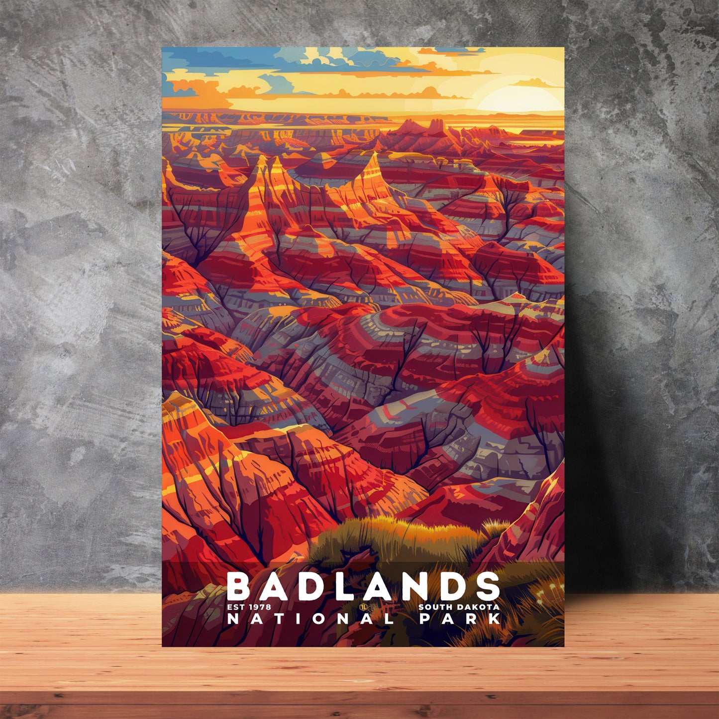 Badlands National Park Poster | S11