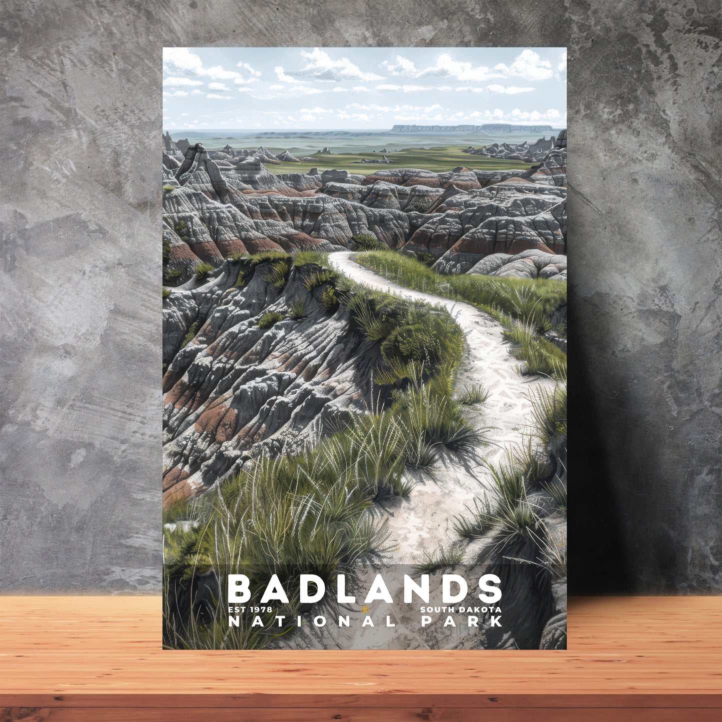 Badlands National Park Poster | S17