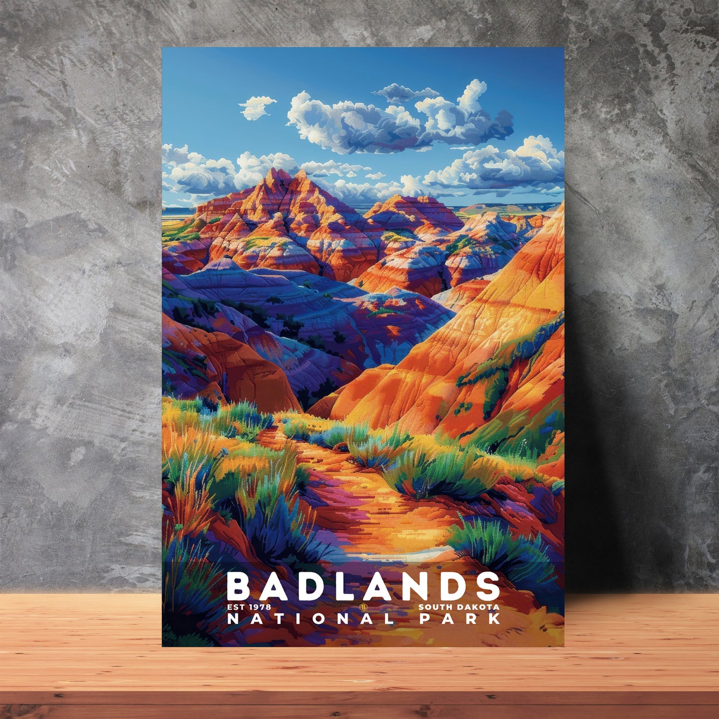 Badlands National Park Poster | S18