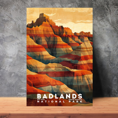 Badlands National Park Poster | S20