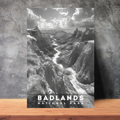 Badlands National Park Poster | S15