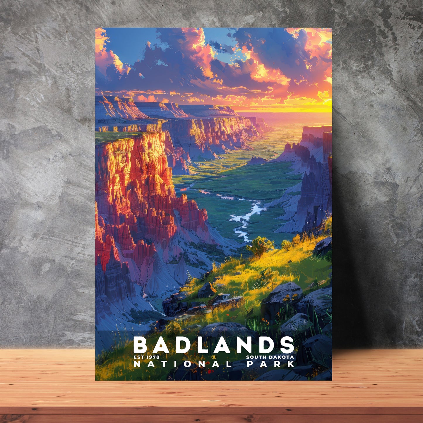 Badlands National Park Poster | S13