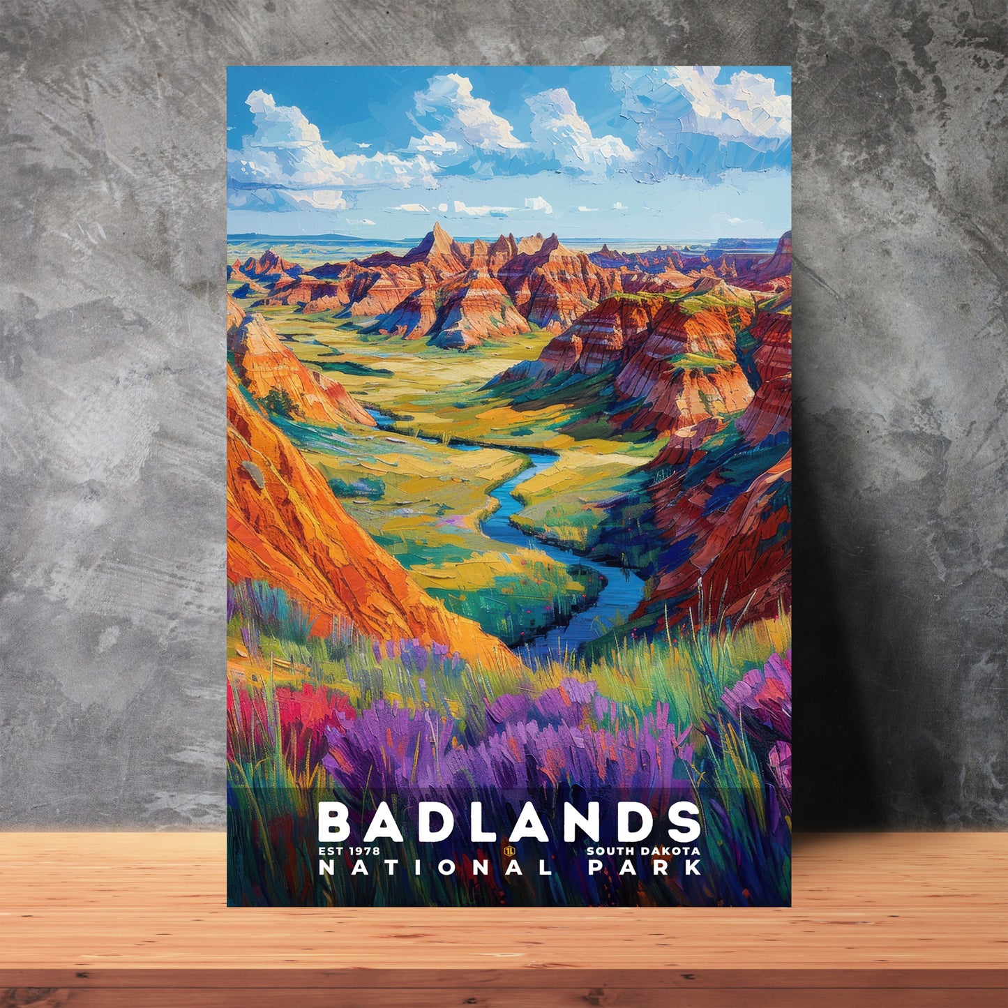 Badlands National Park Poster | S14