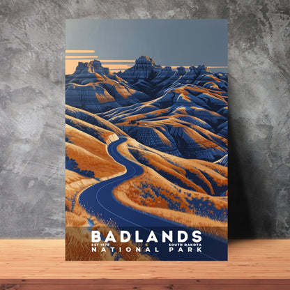 Badlands National Park Poster | S19