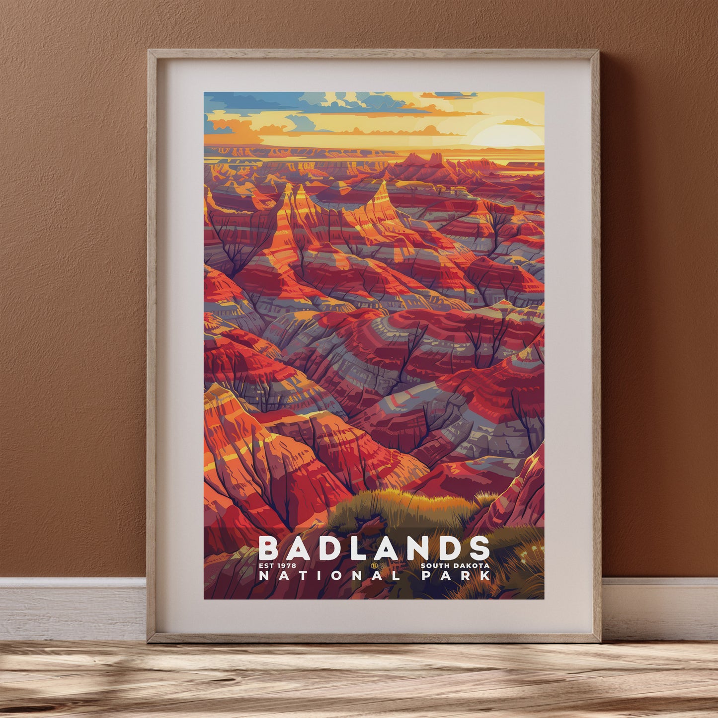 Badlands National Park Poster | S11