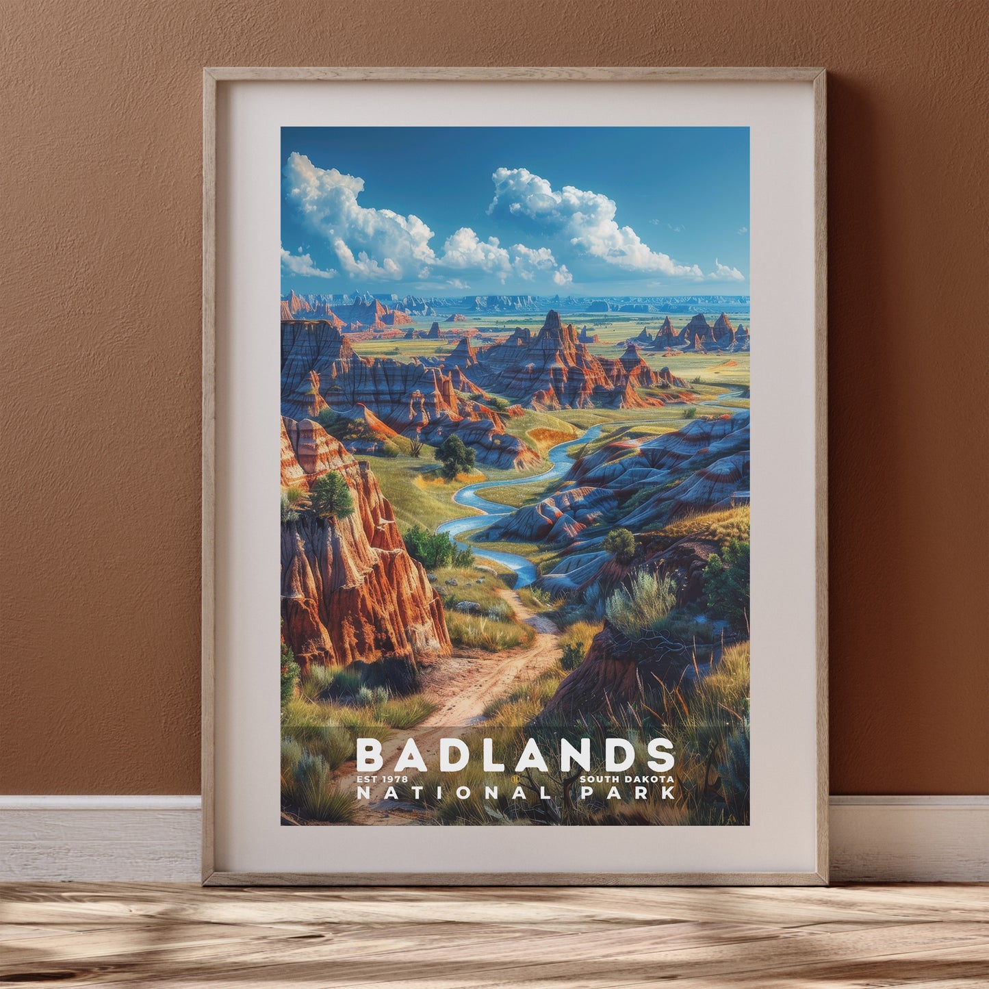 Badlands National Park Poster | S16