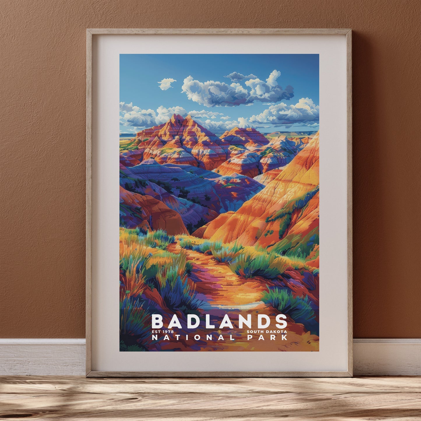 Badlands National Park Poster | S18