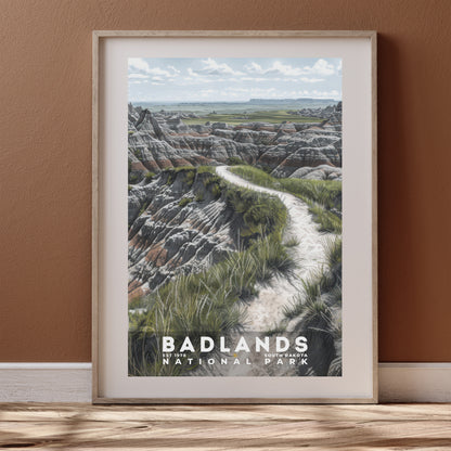 Badlands National Park Poster | S17