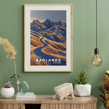 Badlands National Park Poster | S19