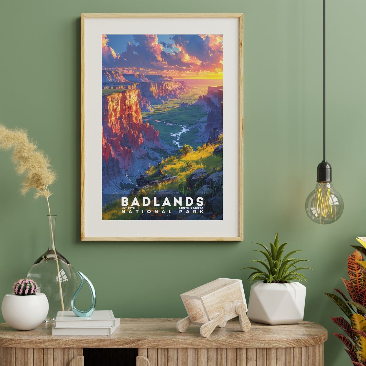 Badlands National Park Poster | S13