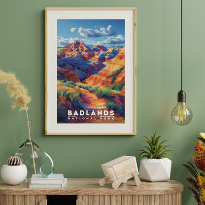 Badlands National Park Poster | S18