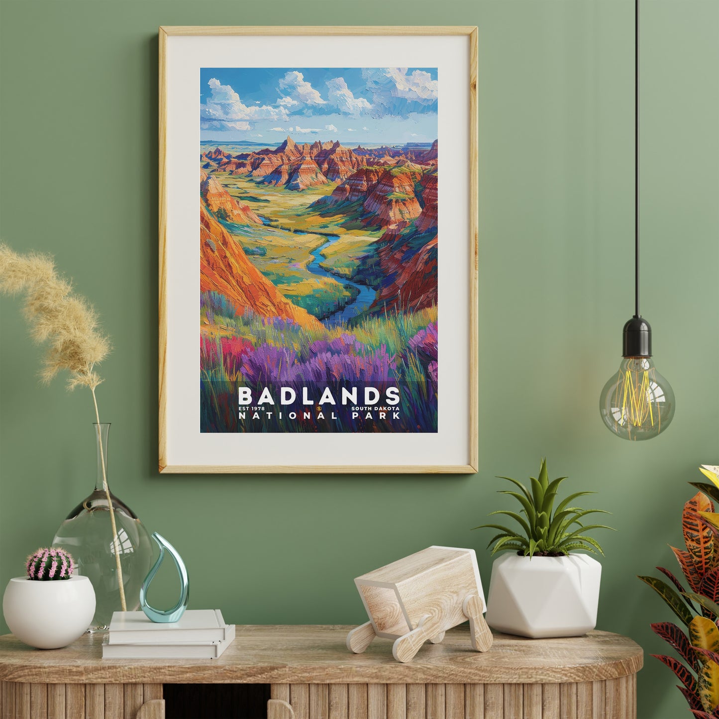 Badlands National Park Poster | S14