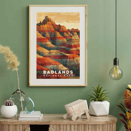 Badlands National Park Poster | S20