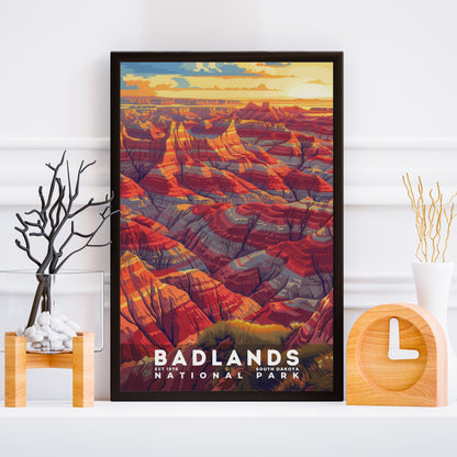 Badlands National Park Poster | S11