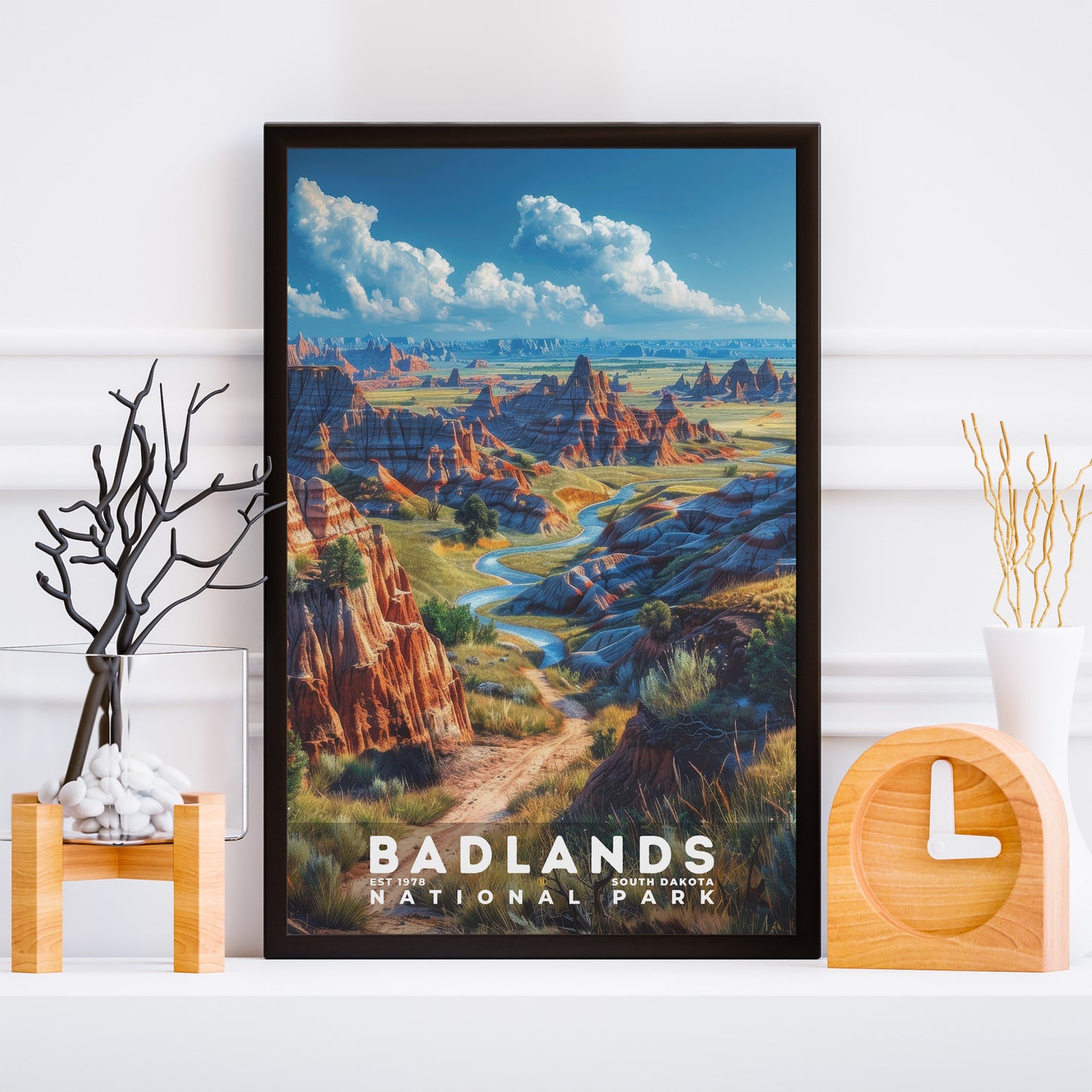 Badlands National Park Poster | S16