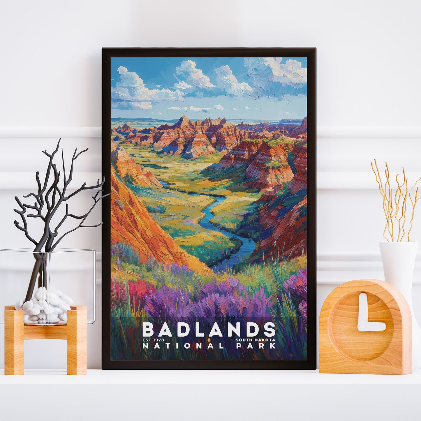 Badlands National Park Poster | S14