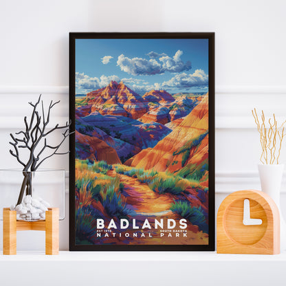 Badlands National Park Poster | S18