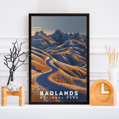 Badlands National Park Poster | S19