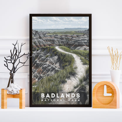 Badlands National Park Poster | S17