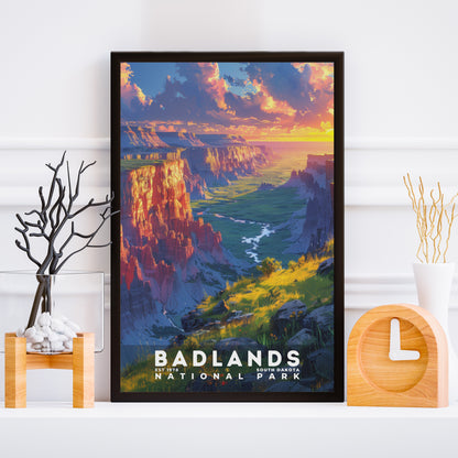 Badlands National Park Poster | S13