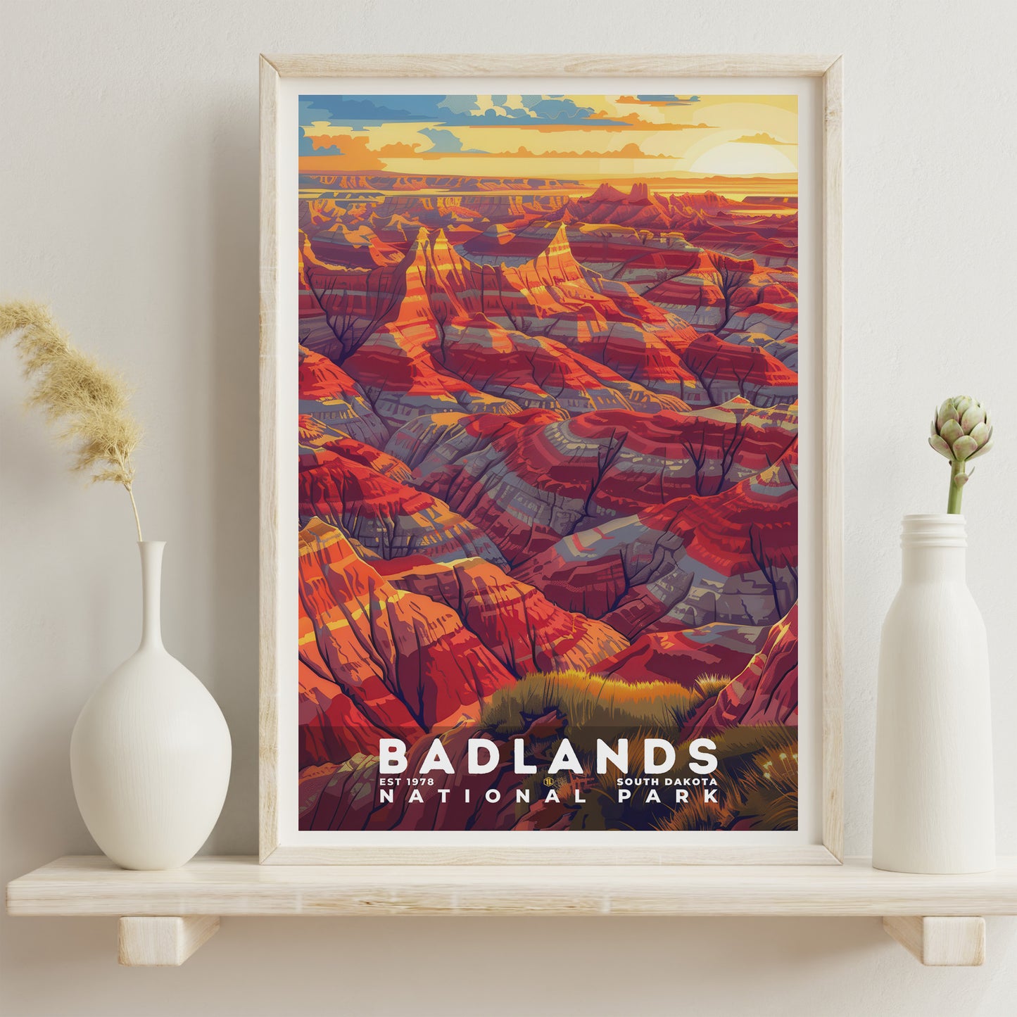 Badlands National Park Poster | S11