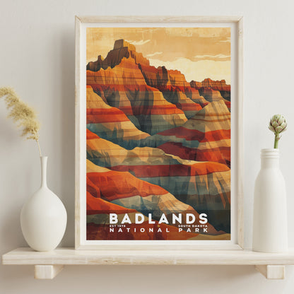 Badlands National Park Poster | S20