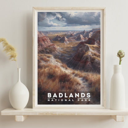 Badlands National Park Poster | S12