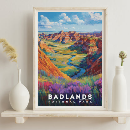 Badlands National Park Poster | S14