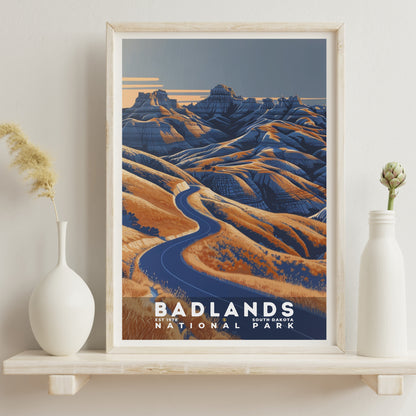 Badlands National Park Poster | S19