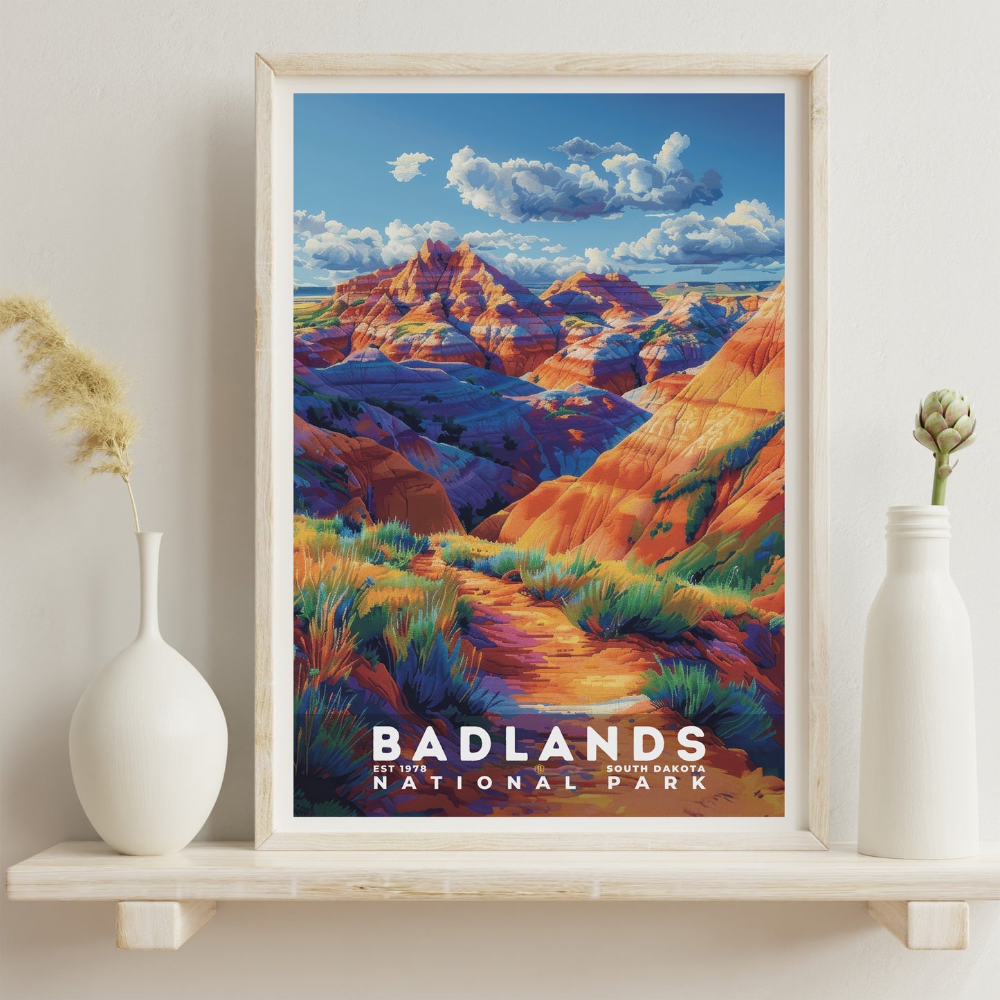 Badlands National Park Poster | S18