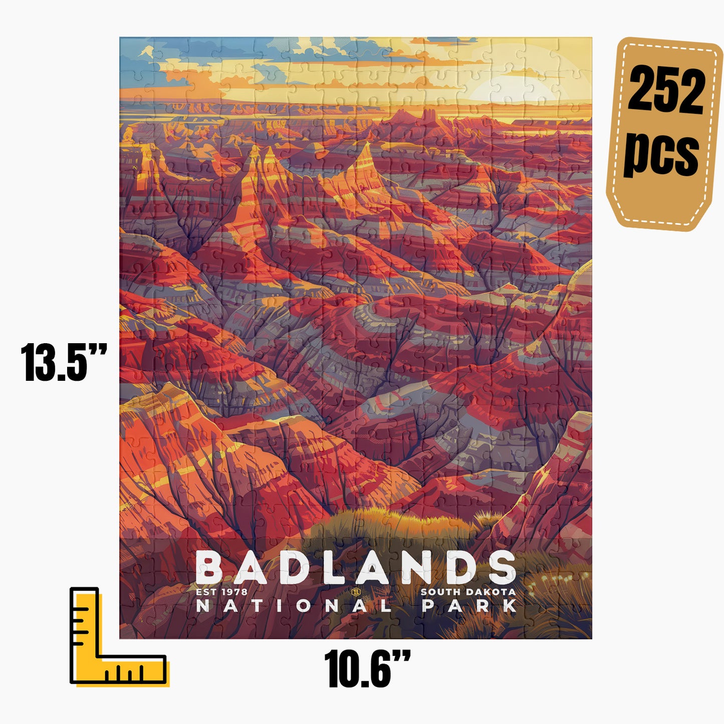 Badlands National Park Puzzle | S11