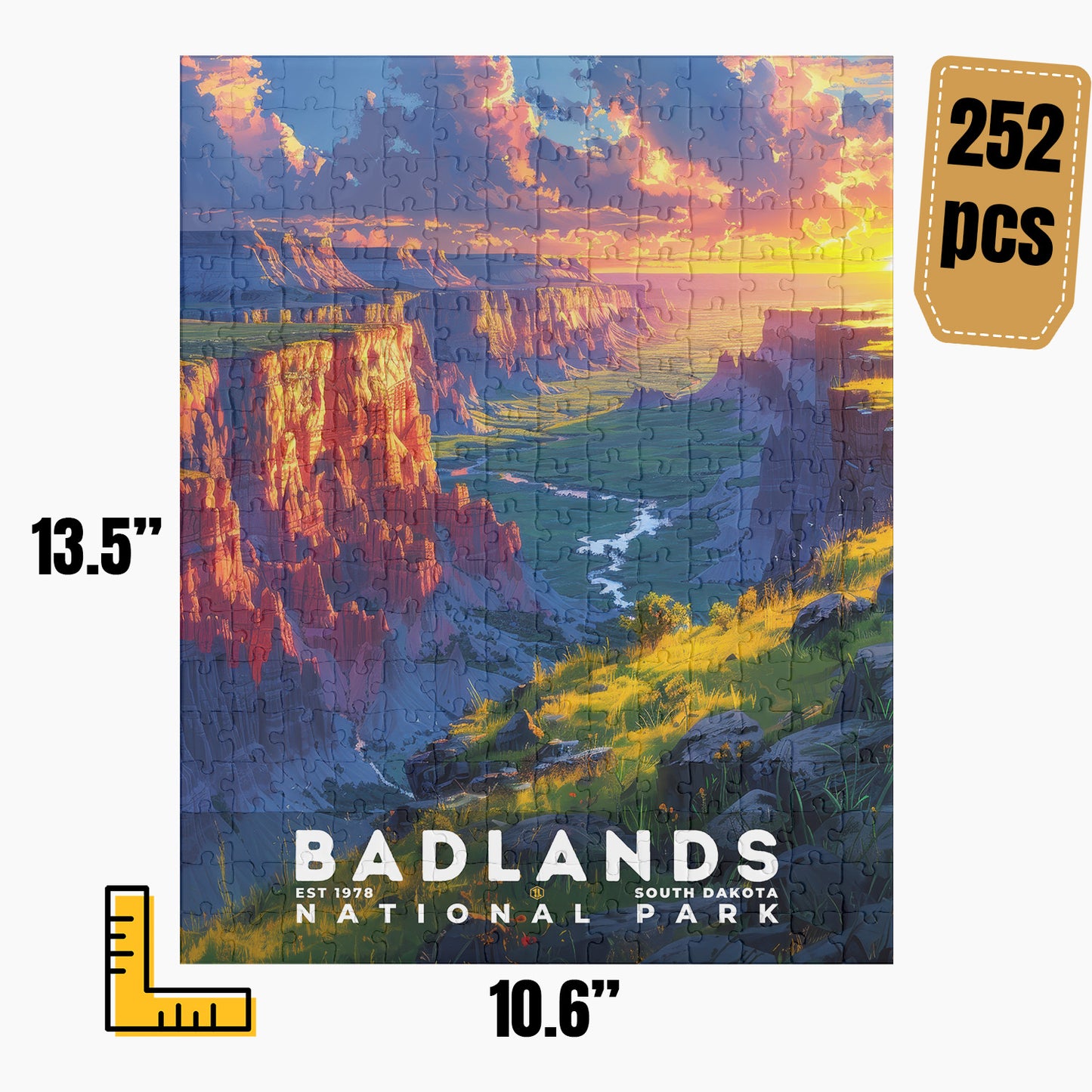 Badlands National Park Puzzle | S13