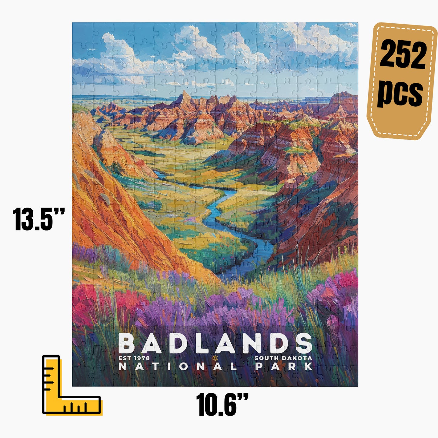Badlands National Park Puzzle | S14