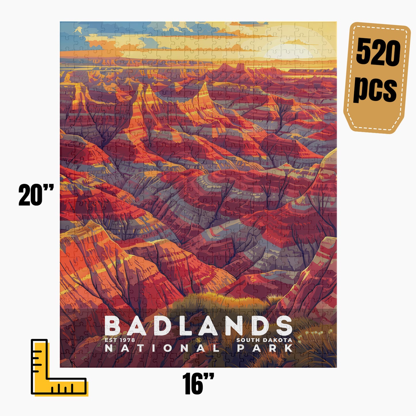 Badlands National Park Puzzle | S11