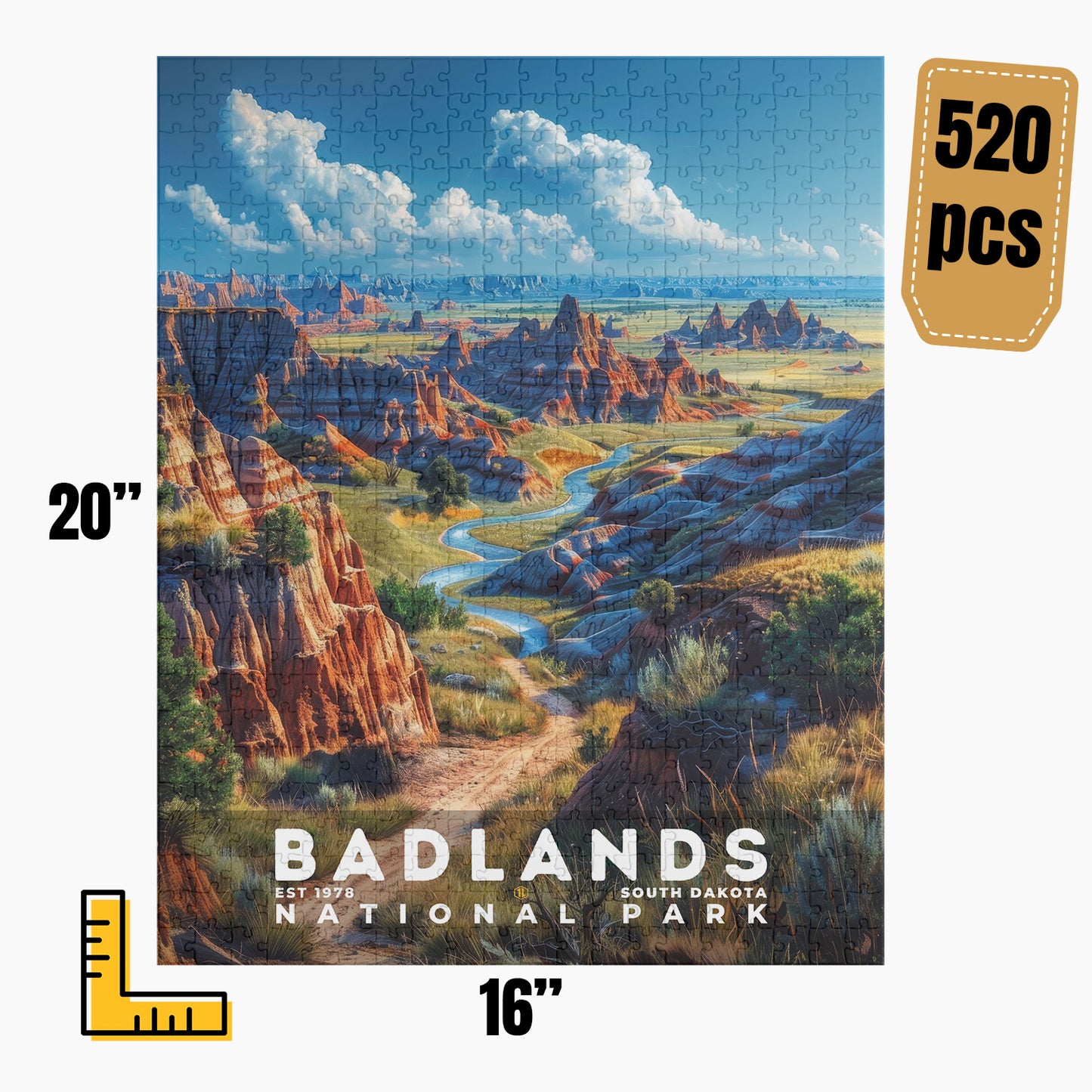 Badlands National Park Puzzle | S16