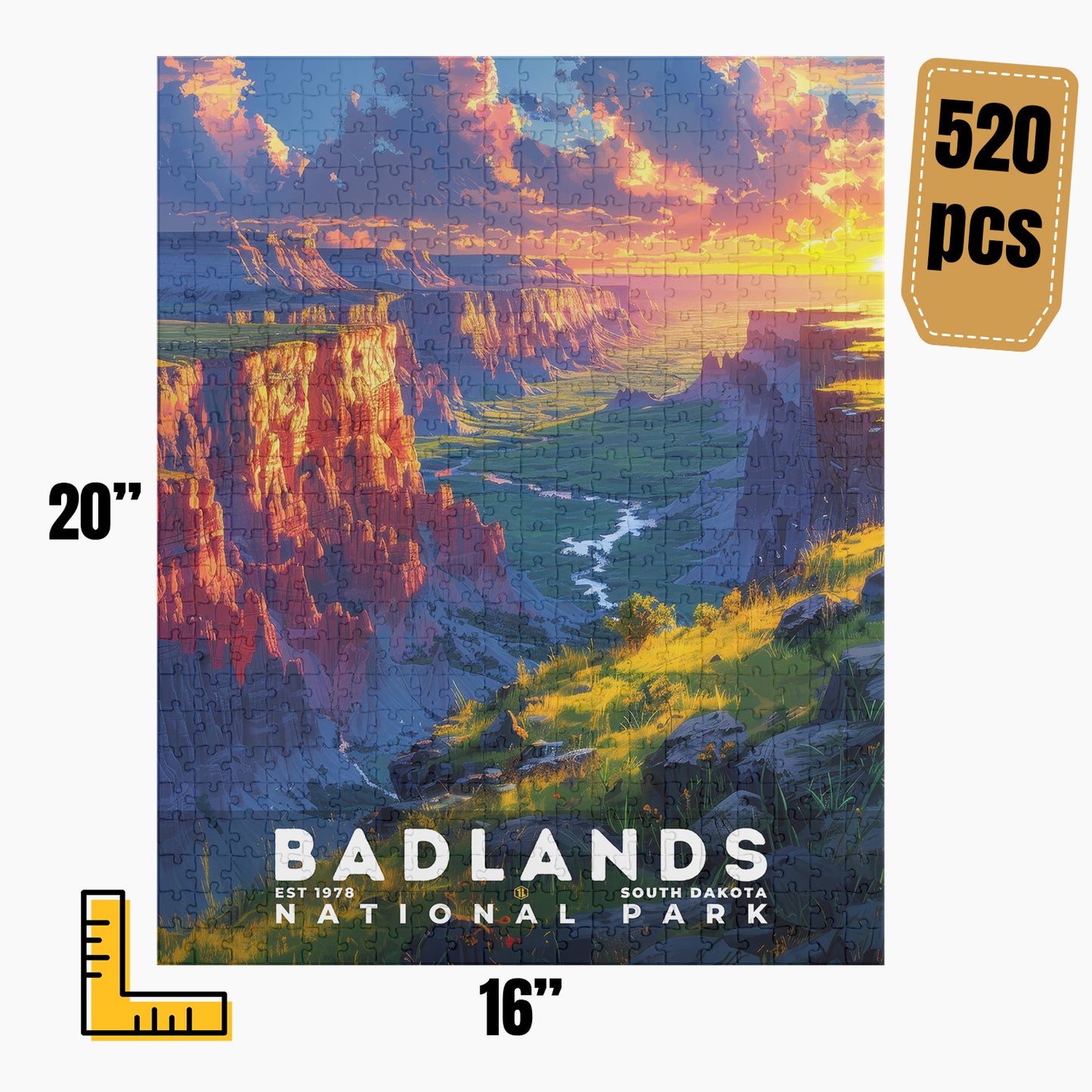 Badlands National Park Puzzle | S13