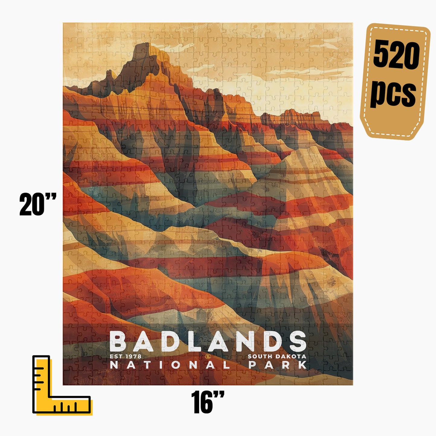 Badlands National Park Puzzle | S20