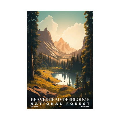 Beaverhead-Deerlodge National Forest Poster | S01